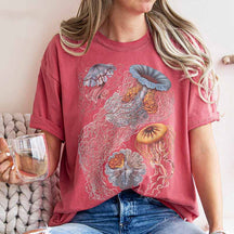 Vintage Jellyfish Marine Biologist T-Shirt