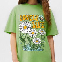 Lovely Life Hippie Floral T-Shirt