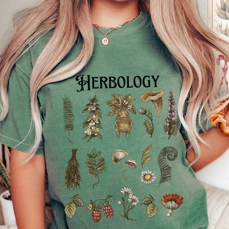 Herbology Magic Wizard Plants T-Shirt