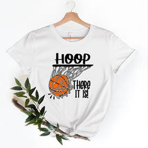 Hoop There It Is Basketball Fan T-Shirt