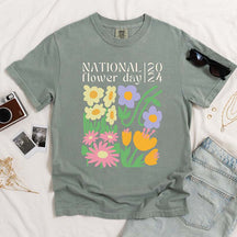 National Flower Day Botanical Lover T-Shirt