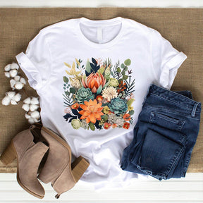 Succulent Floral Plant Lover T-Shirt