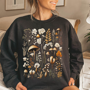 Mushroom Vintage plant Sweatshirt