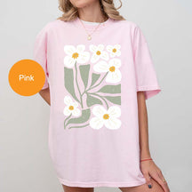 Flower Retro Daisy Lovers T-Shirt