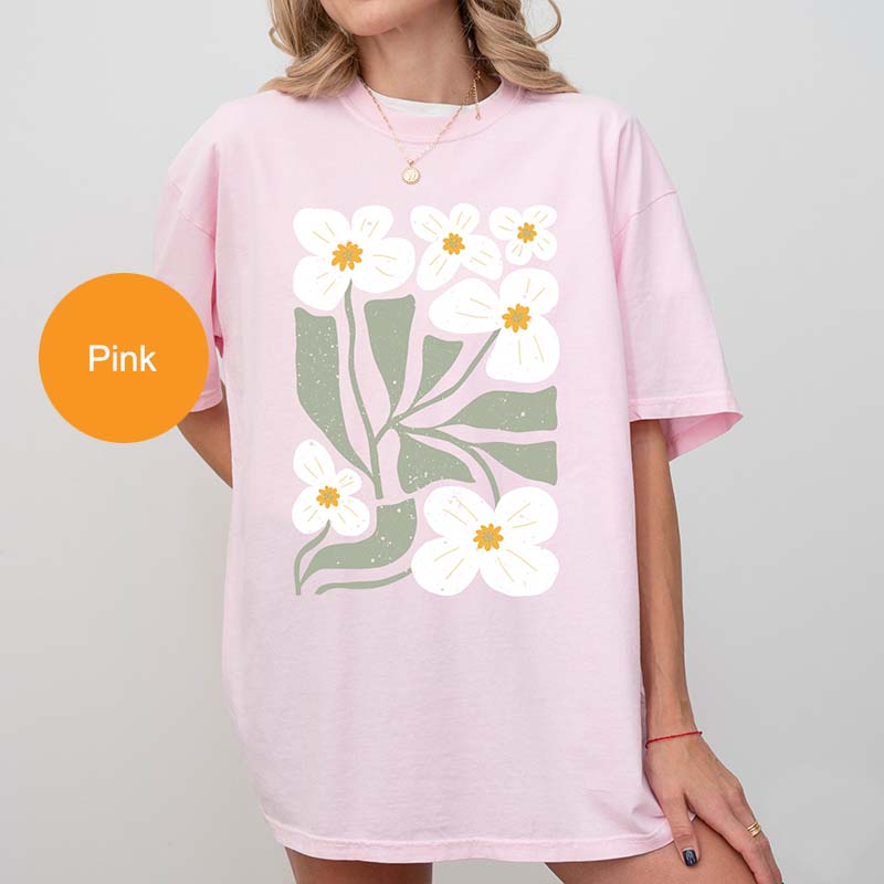 Flower Retro Daisy Lovers T-Shirt