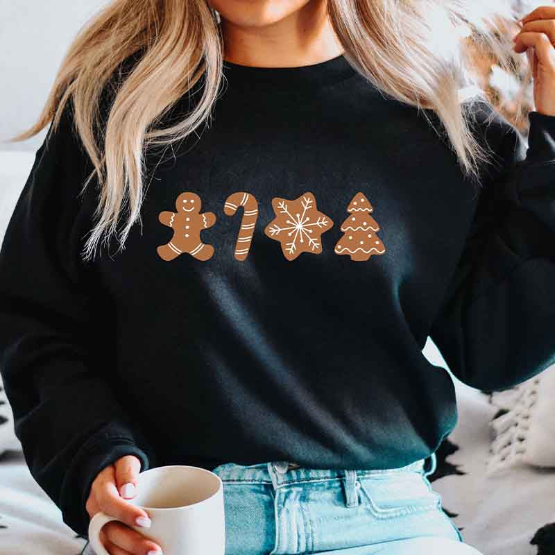 Gingerbread Cookies Candy Sweatshirt