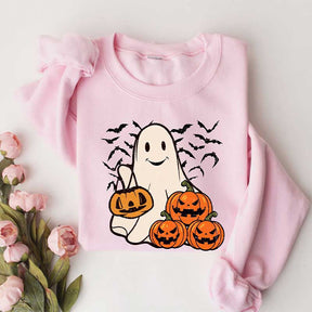 Ghost Halloween Fall Sweatshirt