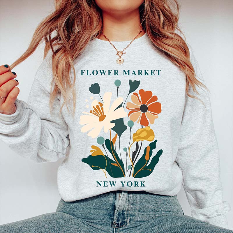 Flower Market New York Sweatshirt