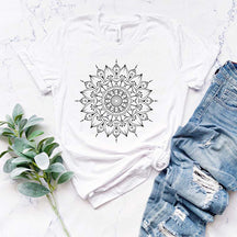 Mandala Cute Spring Flower T-Shirt