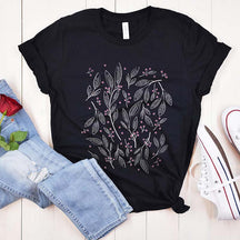 Vintage Floral Botanical Spring T-Shirt