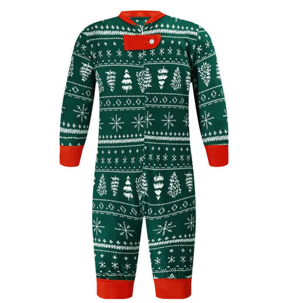 Family Matching Patterned Pajamas Sets