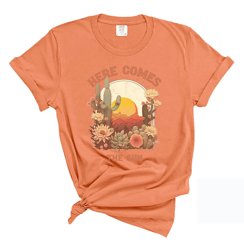 Here Comes The Sun Cactus T-Shirt