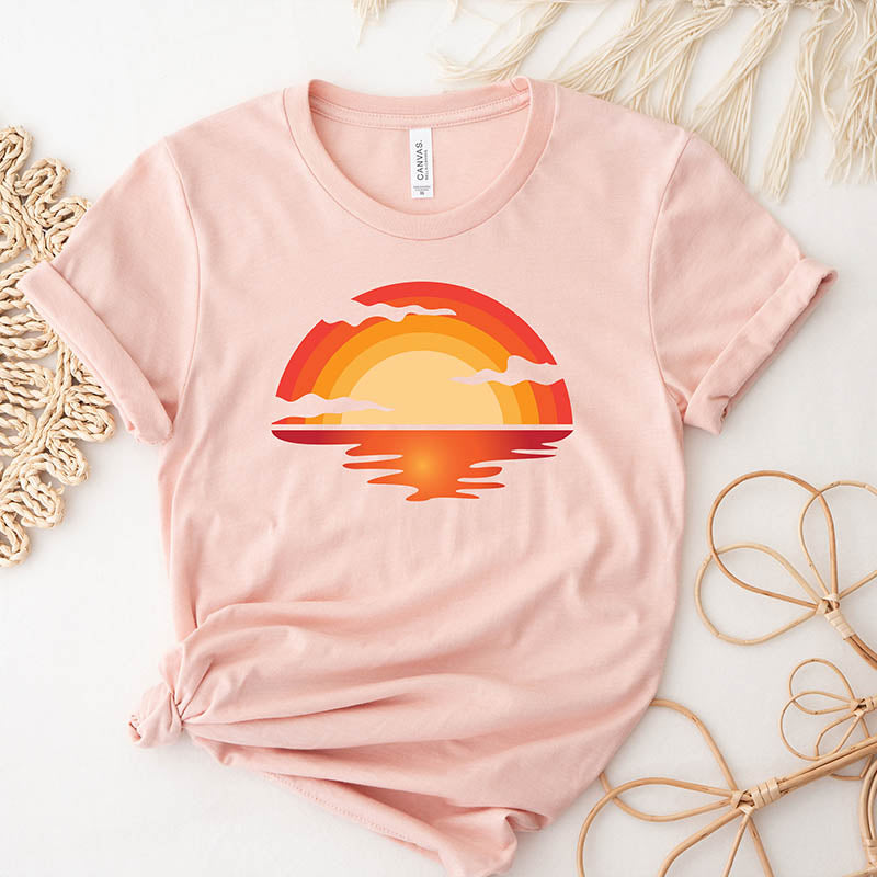 Sunset Sunshine Beach T-Shirt