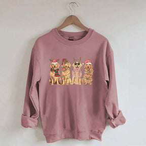 Golden Retriever Christmas Sweatshirt