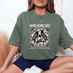 Crows Before Bros Support Local Murder T-Shirt