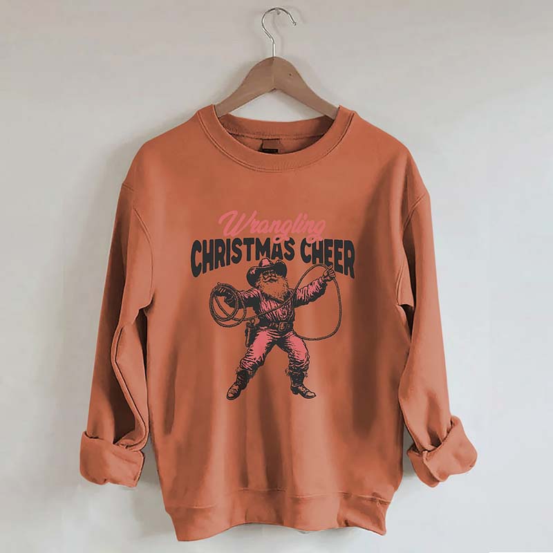 Cowboy Santa Claus Sweatshirt