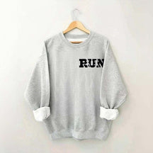 Run Marathon Gym Sweatshirt