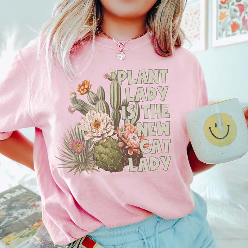 Plant Lady Botanical Cactus Mama T-Shirt