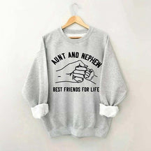 Aunt Nephew Fist Bump Sweatshirt