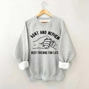 Aunt Nephew Fist Bump Sweatshirt