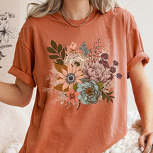 Granola Girl Wild Flower Nature T-Shirt