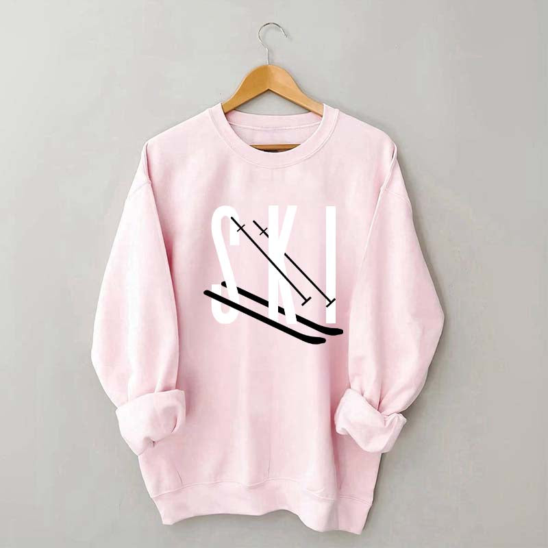 Snow Skiing Womens Gifts Sweatshirt