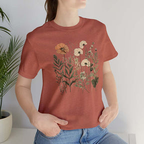 Wildflower Plant Nature Lover T-Shirt