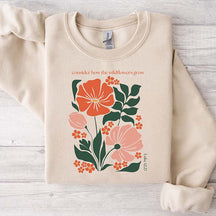 Consider The Wildflowers Scripture Sweatshirt