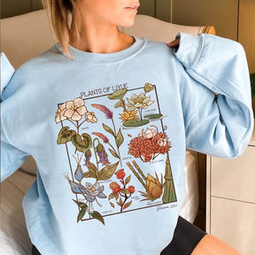 Genshin Flower Anime Sweatshirt