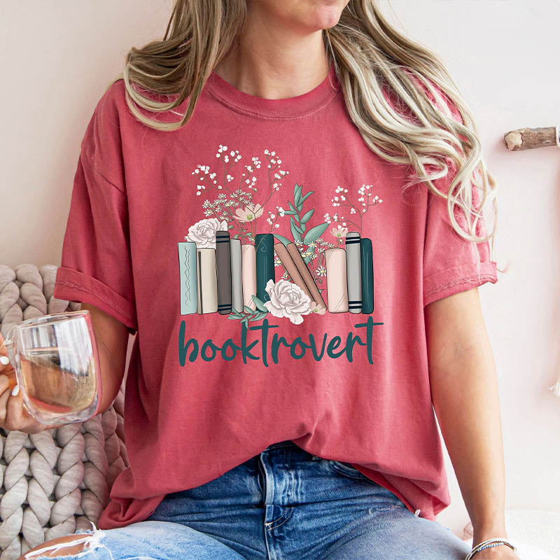 Booktroverts Book lovers T-Shirt