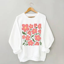 Pink Flower Market Honolulu Sweatshirt