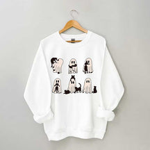 Ghost Black Cat Sweatshirt