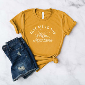 Take Me To The Mountains Hiking T-Shirt