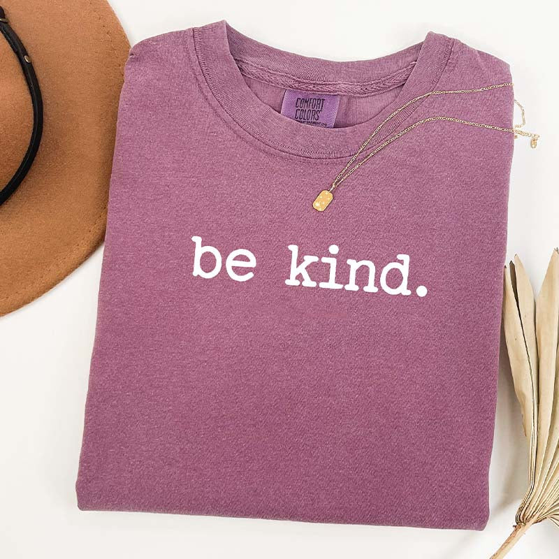 Cute Be Kind Print T-Shirt