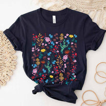 Floral Best Friend Gift Wild Flowers T-Shirt