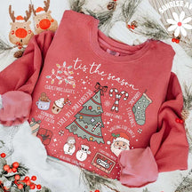 Cute Xmas Retro Christmas Tree Sweatshirt