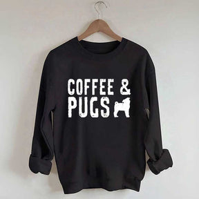 Coffee And Pug Sweatshirt