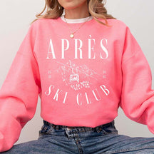 Retro Apres Ski Club Trip Trendy Sweatshirt