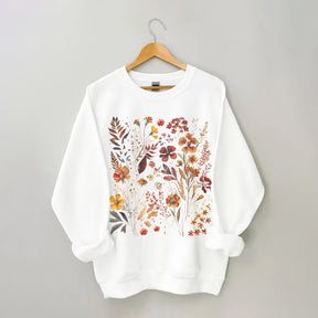 Vintage Wildflowers Garden Lover Sweatshirt