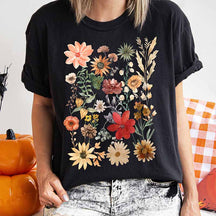 Fall Wildflower Comfort Colors T-Shirt