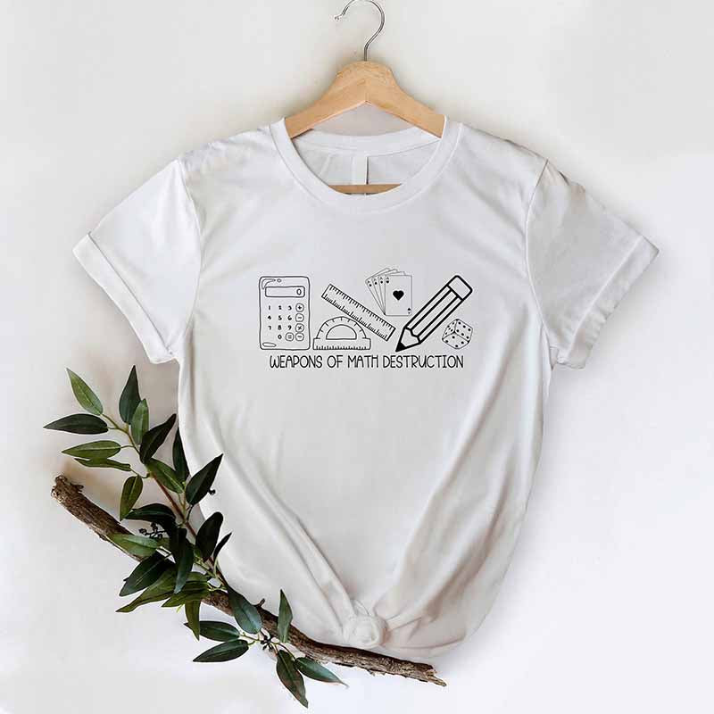 Weapons of Math Destruction Teacher T-Shirt