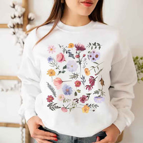 Floral Nature Wildflower Lover Sweatshirt