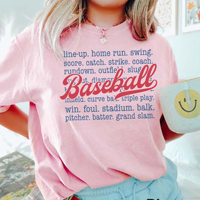 Retro Baseball Mama Gift T-Shirt