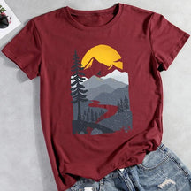 Hiking Landscape Hiking T-Shirt