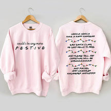 Friends Inspired Holiday Christmas Sweatshirt