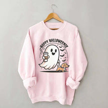 Dachshund Coffee Ghost Sweatshirt