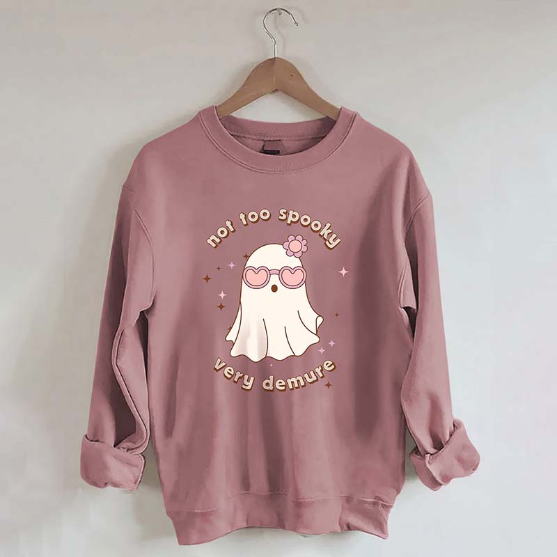 Not Too Spooky Very Demure Sweatshirt