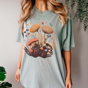 Retro Boho Mushroom T-shirt