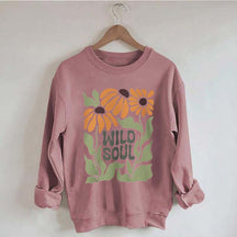 Boho Floral Wild Soul Sweatshirt