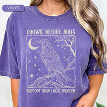 Funny Crows Before Bros T-Shirt